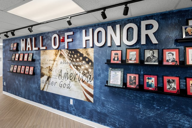 Rodgers-003 Resident Veterans Wall of Honor