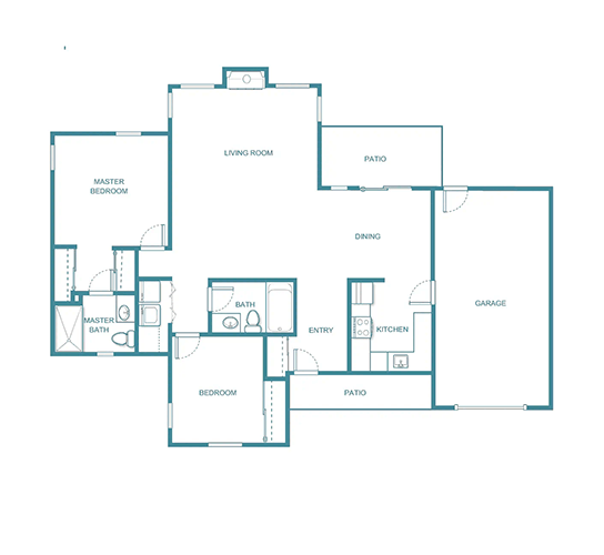 Ozark floor plan
